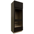 OC3390D - Tall - Oven Cabinet Double - 33 W X 90 H X 24 D - Luna Kona