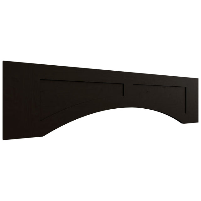 VARP48 - Wall - Arched Recessed Valance - 48 W X 12 H X 3 4 T - Luna Kona