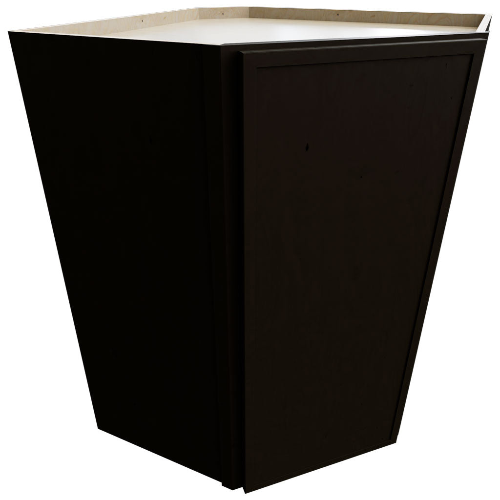 WDC2736 - Wall Corner - Diagonal Cabinet - 27 W X 36 H X 27 D - Luna Kona