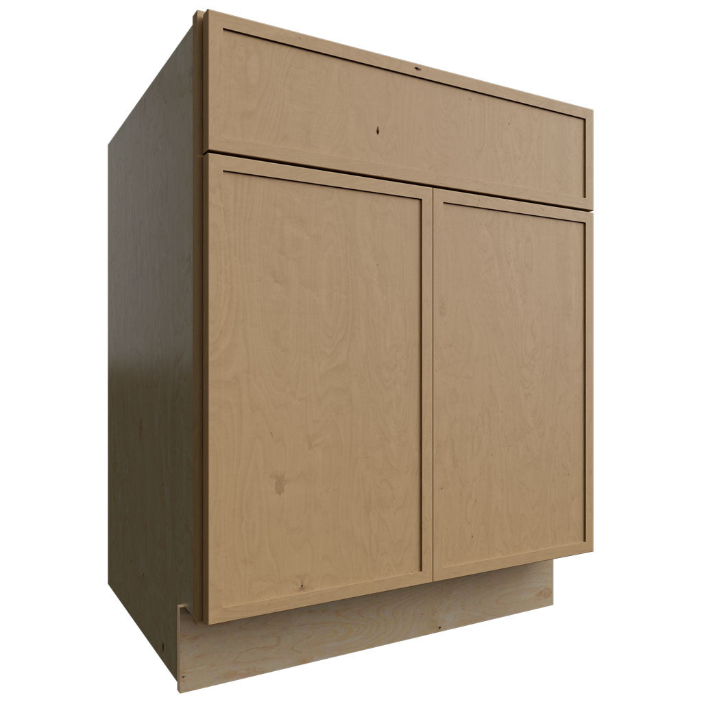 B27 - Base - Standard Cabinet - 27 W X 34-1 2 H X 24 D - Luna Timber