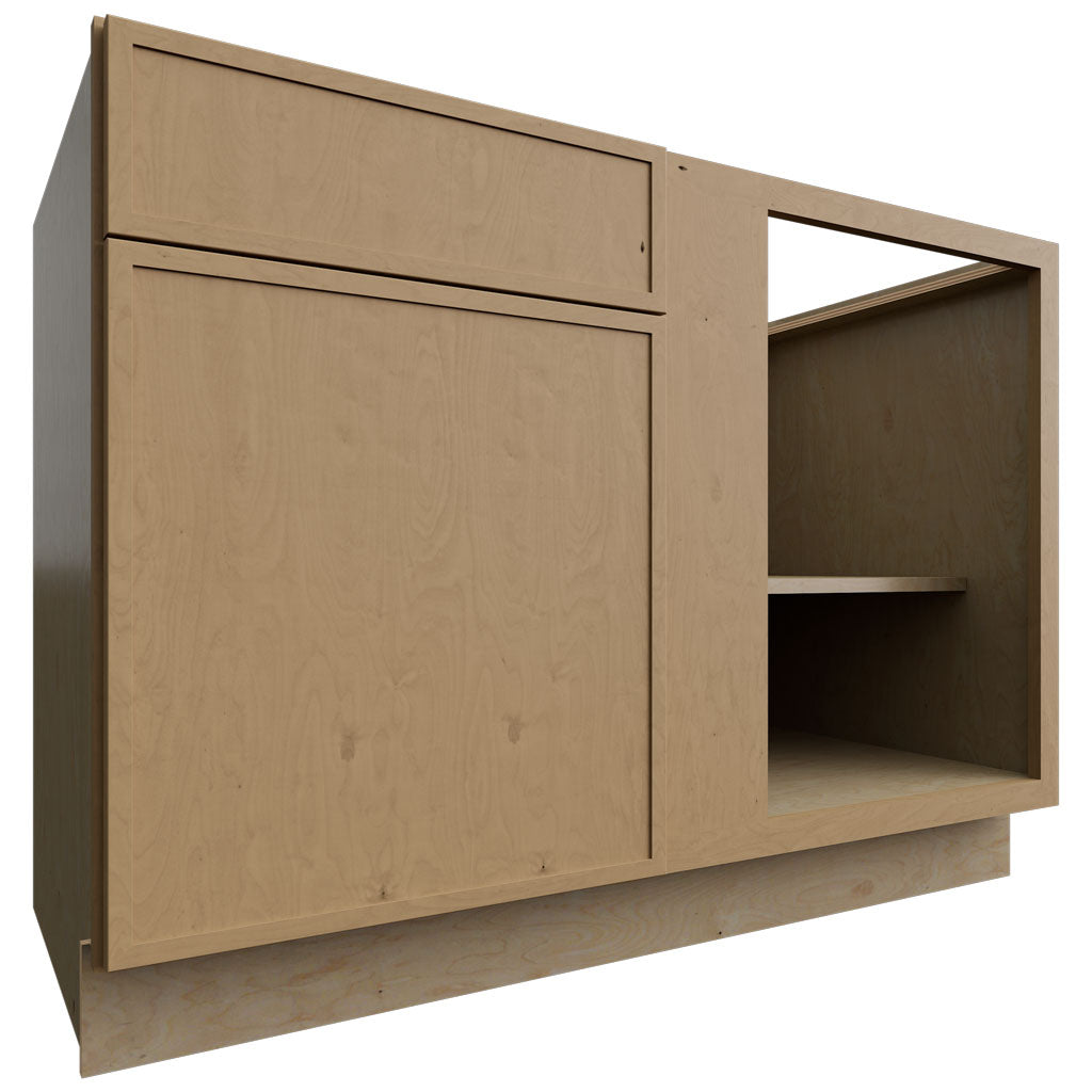 BLB48 51 - Base Corner - Blind Cabinet - 48 W X 34-1 2 H X 24 D - Luna Timber