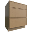 DB27 - Base - 3 Drawers Cabinet - 27 W X 34-1 2 H X 24 D - Luna Timber