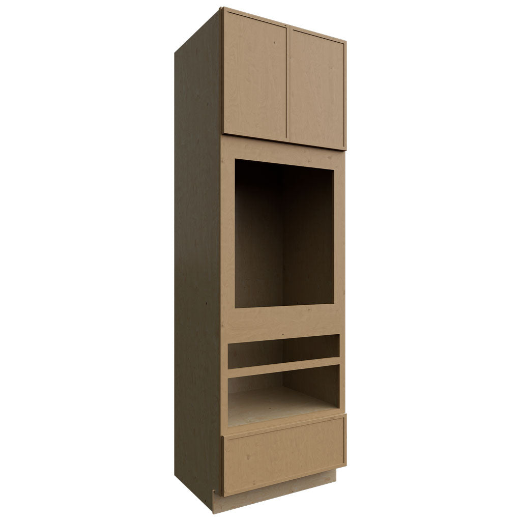 OC3396D - Tall - Oven Cabinet Double - 33 W X 96 H X 24 D - Luna Timber