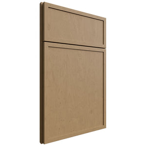 Luna Timber ( Birch | Plain Cut [ Full Overlay • Satin • Stained ] - 10' X 10' Kitchen Cabinet ) | Assembled In USA