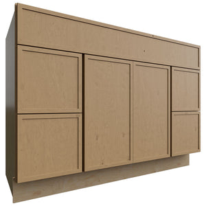VSD48 - Vanity - Combo Cabinet - 48 W X 34-1 2 H X 21 D - Luna Timber