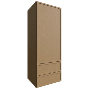 WD1848 - Wall - Drawer Cabinet - 18 W X 48 H X 15 D - Luna Timber