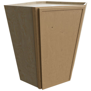 WDC2436 - Wall Corner - Diagonal Cabinet - 24 W X 36 H X 24 D - Luna Timber