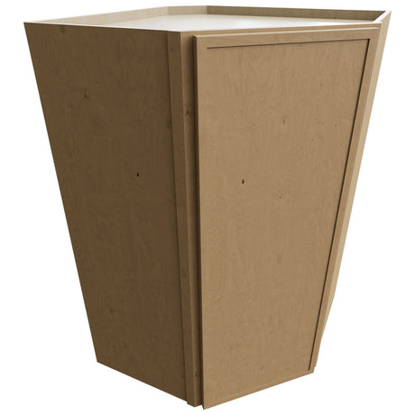 WDC2742 - Wall Corner - Diagonal Cabinet - 27 W X 42 H X 27 D - Luna Timber