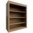 WOS3036 - Wall - Open Shelf - 30 W X 36 H X 12 D - Luna Timber