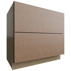 DB36-2 ( Base | 2 Drawers Cabinet - 36"W X 34-1/2"H X 24"D ) | Luxe Canyon Oak