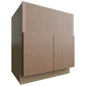 FS30 ( Base | Farm Sink Cabinet - 30"W X 34-1/2"H X 24"D ) | Luxe Canyon Oak