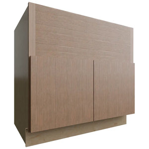 FS36 ( Base | Farm Sink Cabinet - 36"W X 34-1/2"H X 24"D ) | Luxe Canyon Oak