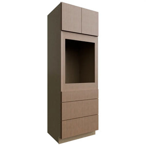 OC3390S ( Tall | Oven Cabinet Single - 33"W X 90"H X 24"D ) | Luxe Canyon Oak
