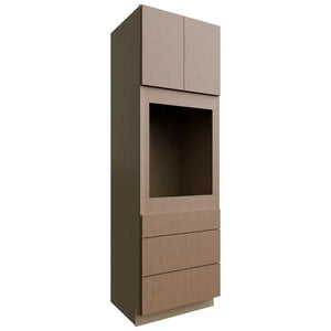 OC3396S ( Tall | Oven Cabinet Single - 33"W X 96"H X 24"D ) | Luxe Canyon Oak