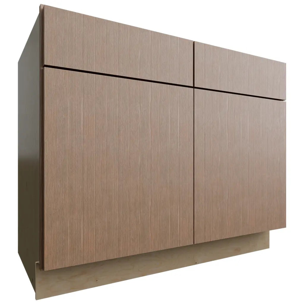 SB42 ( Base | Sink Cabinet - 42"W X 34-1/2"H X 24"D ) | Luxe Canyon Oak