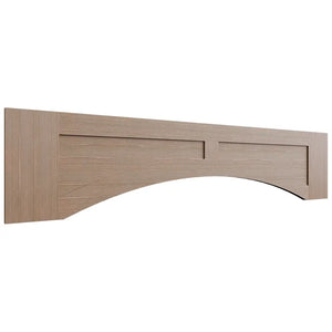 VARP54 ( Wall | Arched Recessed Valance - 54"W X 12"H X 3/4"T ) | Luxe Canyon Oak
