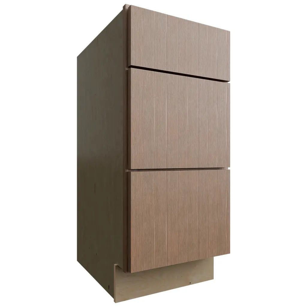 VDB15-34 ( Vanity | Drawer Cabinet - 15"W X 34-1/2"H X 21"D ) | Luxe Canyon Oak