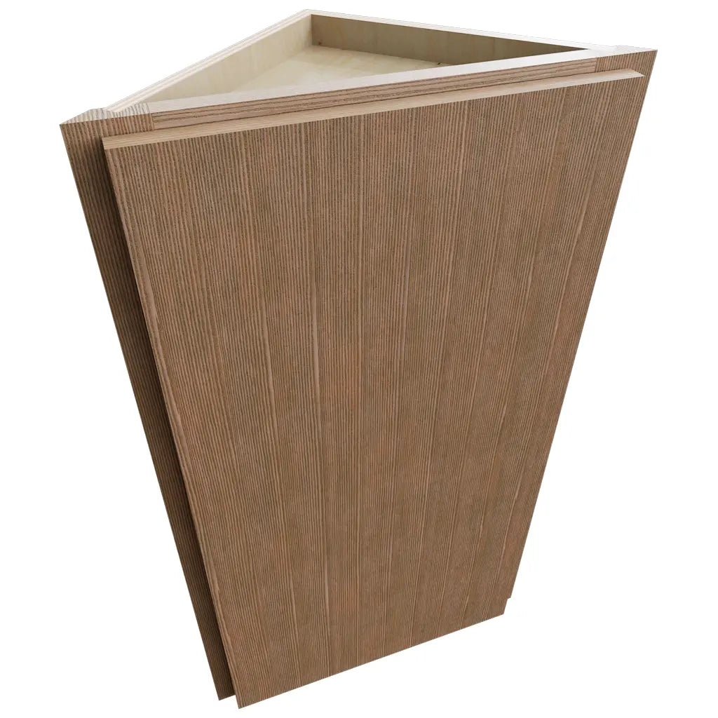 WAE1230 ( Wall | Angle End Cabinet - 12"W X 30"H X 12"D ) | Luxe Canyon Oak
