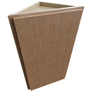 WAE1230 ( Wall | Angle End Cabinet - 12"W X 30"H X 12"D ) | Luxe Canyon Oak