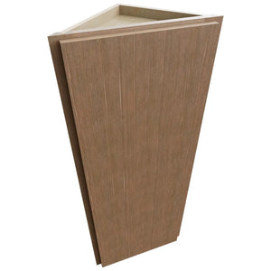WAE1242 ( Wall | Angle End Cabinet - 12"W X 42"H X 12"D ) | Luxe Canyon Oak
