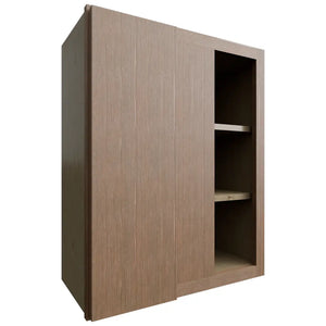 WBC2430 ( Wall Corner | Blind Cabinet - 24"W X 30"H X 12"D ) | Luxe Canyon Oak