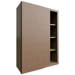 WBC3042 ( Wall Corner | Blind Cabinet - 30"W X 42"H X 12"D ) | Luxe Canyon Oak
