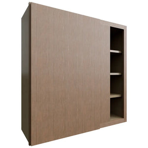 WBC3636 ( Wall Corner | Blind Cabinet - 36"W X 36"H X 12"D ) | Luxe Canyon Oak
