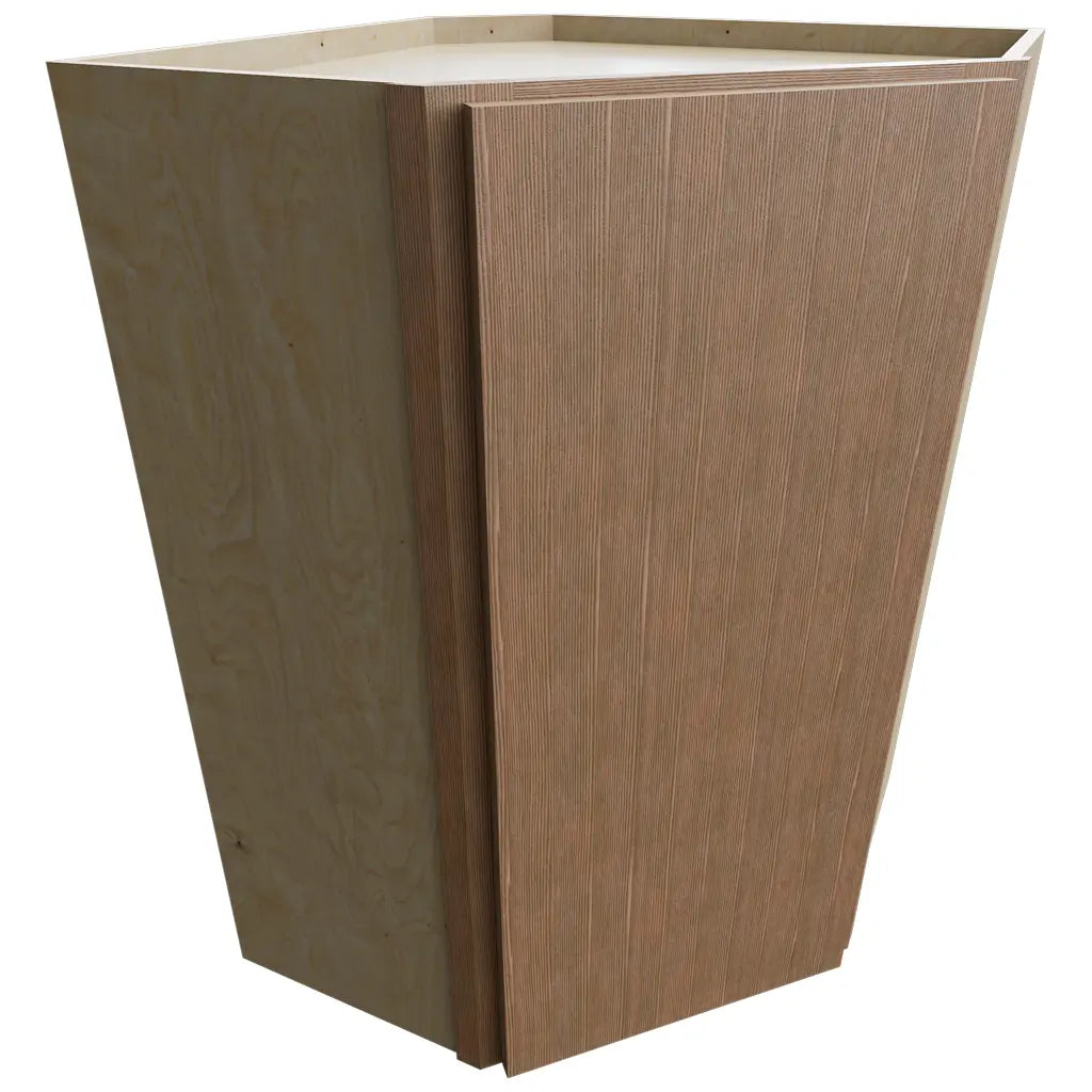 WDC2436 ( Wall Corner | Diagonal Cabinet - 24"W X 36"H X 24"D ) | Luxe Canyon Oak