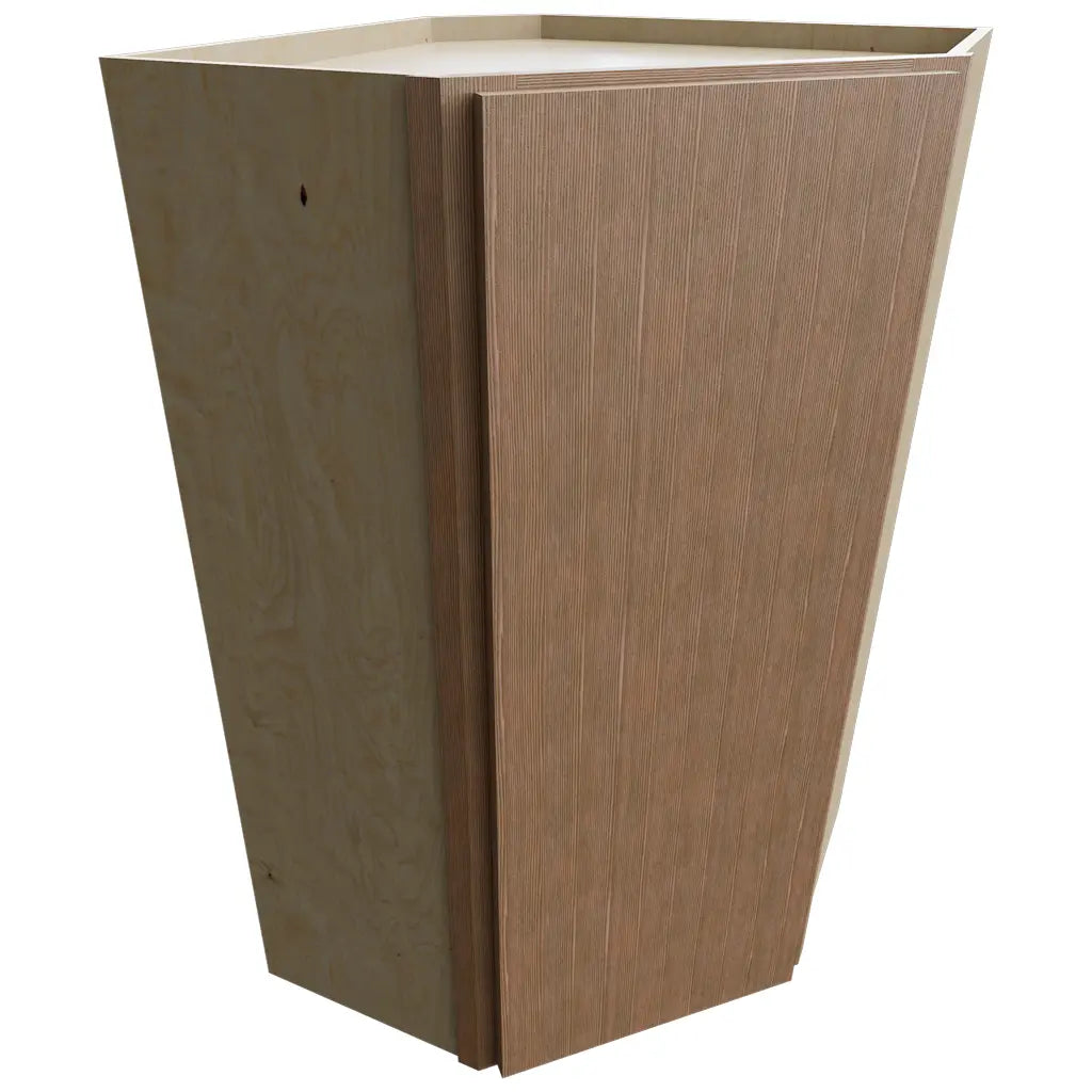 WDC2442 ( Wall Corner | Diagonal Cabinet - 24"W X 42"H X 24"D ) | Luxe Canyon Oak