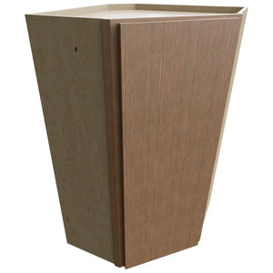 WDC2442 ( Wall Corner | Diagonal Cabinet - 24"W X 42"H X 24"D ) | Luxe Canyon Oak