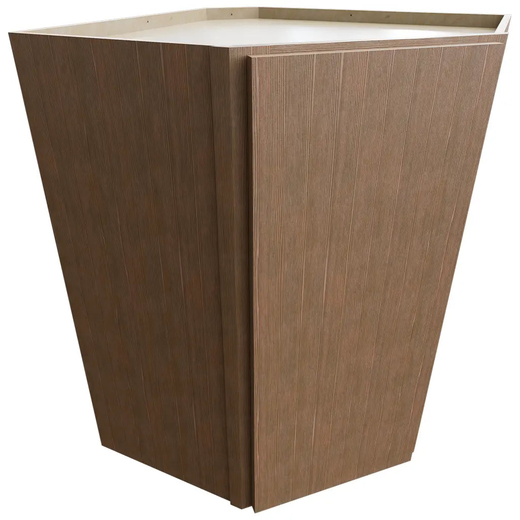 WDC2736 ( Wall Corner | Diagonal Cabinet - 27"W X 36"H X 27"D ) | Luxe Canyon Oak