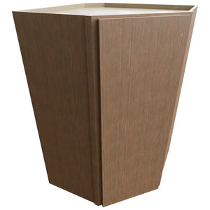 WDC2742 ( Wall Corner | Diagonal Cabinet - 27"W X 42"H X 27"D ) | Luxe Canyon Oak