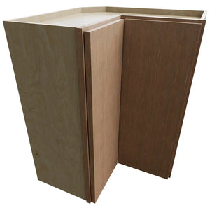 WPC2430 ( Wall Corner | Pie Cabinet - 24"W X 30"H X 24"D ) | Luxe Canyon Oak
