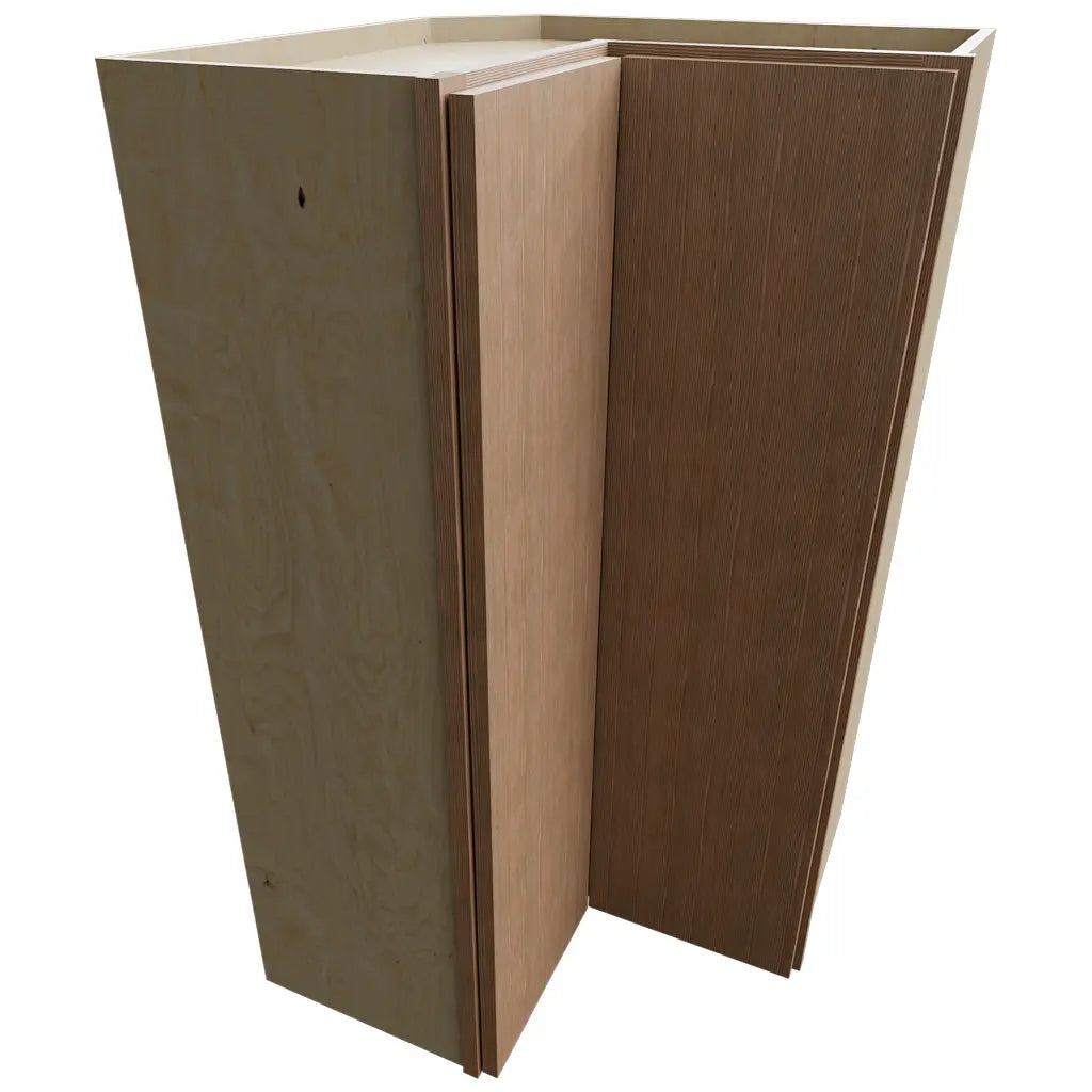 WPC2442 ( Wall Corner | Pie Cabinet - 24"W X 42"H X 24"D ) | Luxe Canyon Oak