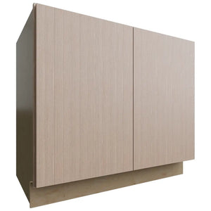 B39FD ( Base | Full Door Cabinet - 39"W X 34-1/2"H X 24"D ) | Luxe Desert Oak