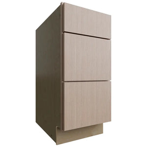 DB15 ( Base | 3 Drawers Cabinet - 15"W X 34-1/2"H X 24"D ) | Luxe Desert Oak