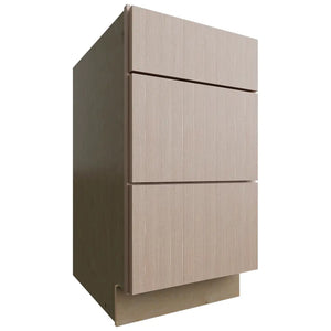 DB18 ( Base | 3 Drawers Cabinet - 18"W X 34-1/2"H X 24"D ) | Luxe Desert Oak