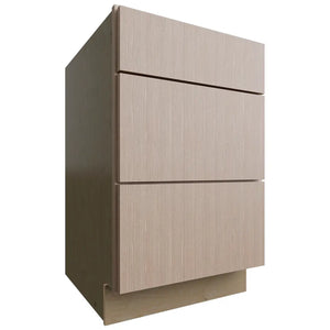 DB21 ( Base | 3 Drawers Cabinet - 21"W X 34-1/2"H X 24"D ) | Luxe Desert Oak