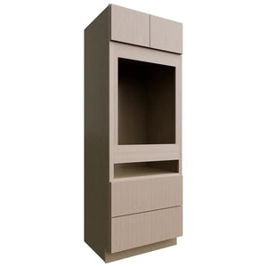 OC3384C ( Tall | Oven Cabinet Combo - 33"W X 84"H X 24"D ) | Luxe Desert Oak