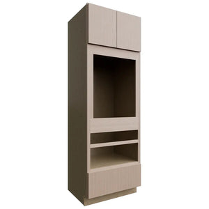 OC3390D ( Tall | Oven Cabinet Double - 33"W X 90"H X 24"D ) | Luxe Desert Oak