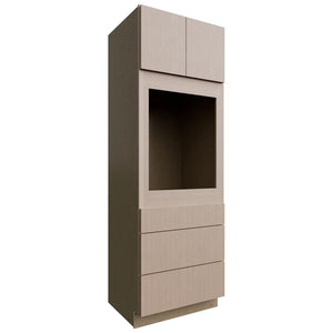 OC3390S ( Tall | Oven Cabinet Single - 33"W X 90"H X 24"D ) | Luxe Desert Oak