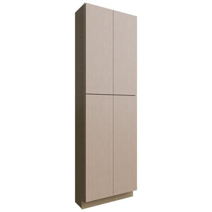 TP301296 ( Tall | Pantry Cabinet - 30"W X 96"H X 12"D ) | Luxe Desert Oak