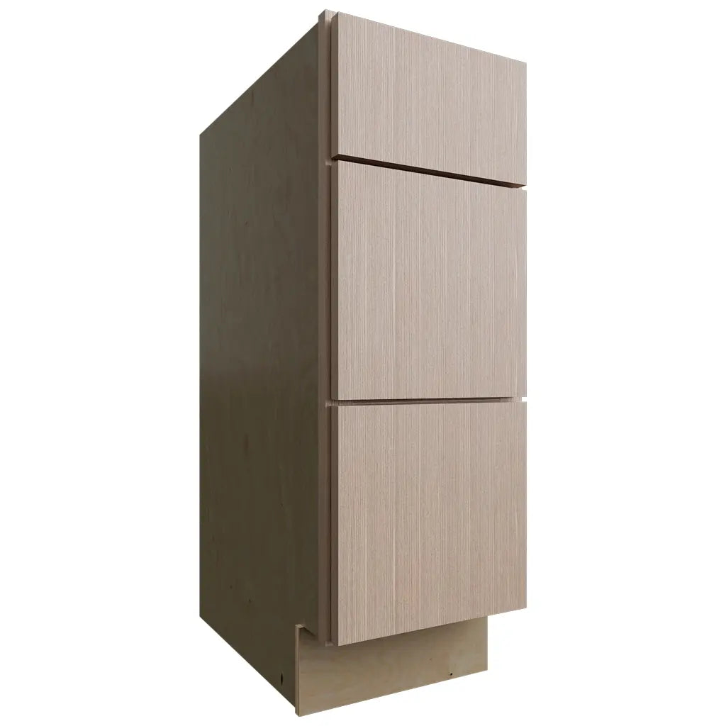 VDB12-34 ( Vanity | Drawer Cabinet - 12"W X 34-1/2"H X 21"D ) | Luxe Desert Oak