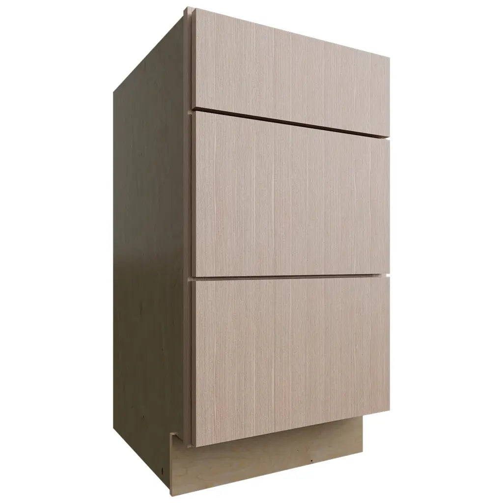 VDB18-34 ( Vanity | Drawer Cabinet - 18"W X 34-1/2"H X 21"D ) | Luxe Desert Oak
