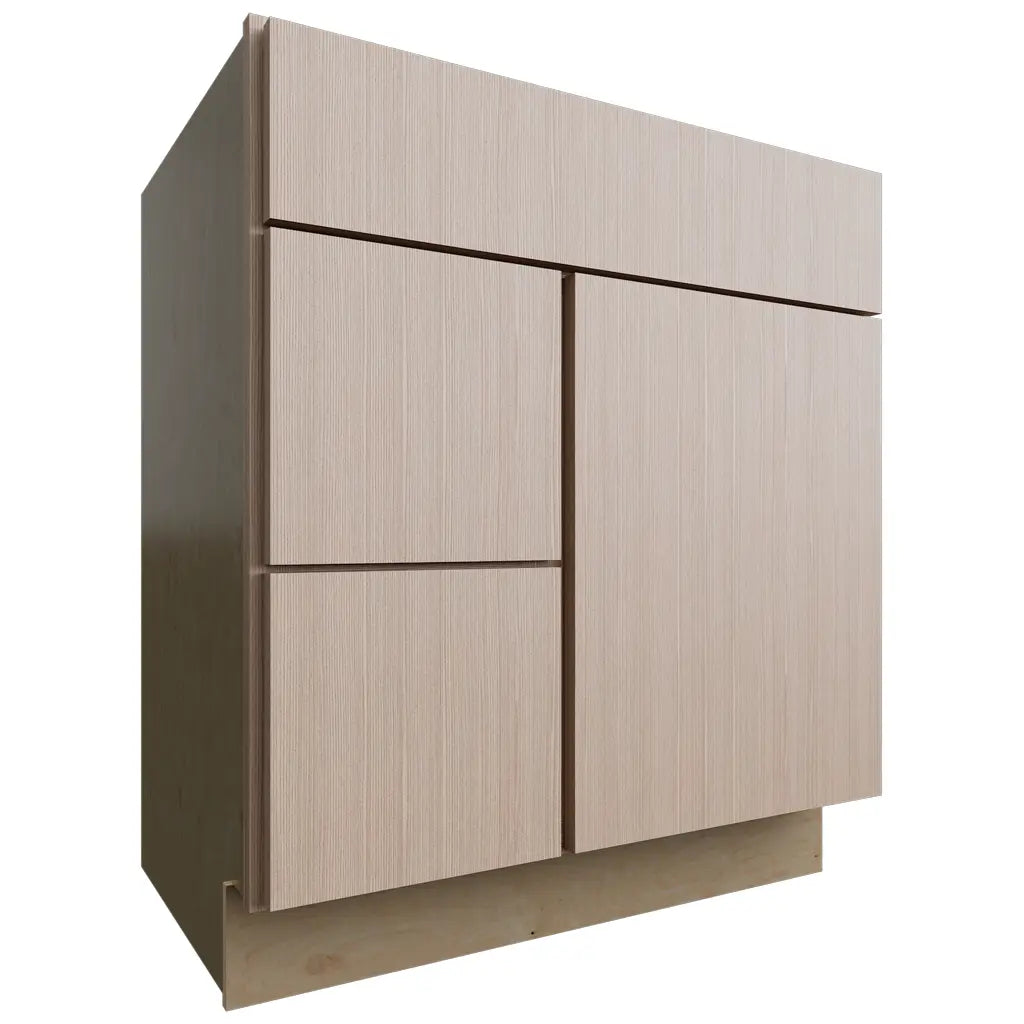 VSD30DL ( Vanity | Combo Cabinet - 30"W X 34-1/2"H X 21"D ) | Luxe Desert Oak