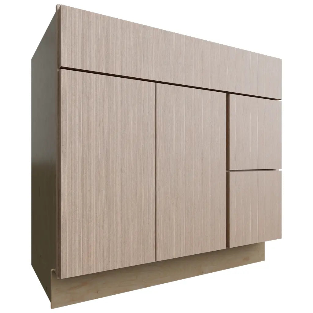VSD36DR ( Vanity | Combo Cabinet - 36"W X 34-1/2"H X 21"D ) | Luxe Desert Oak