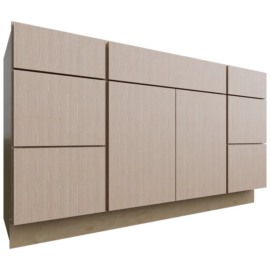 VSD60SINGLE ( Vanity | Combo Cabinet - 60"W X 34-1/2"H X 21"D ) | Luxe Desert Oak