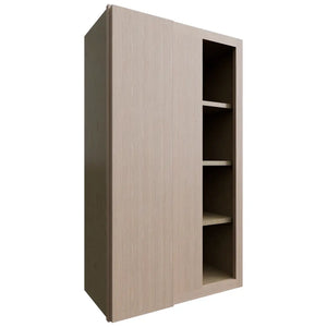 WBC2442 ( Wall Corner | Blind Cabinet - 24"W X 42"H X 12"D ) | Luxe Desert Oak