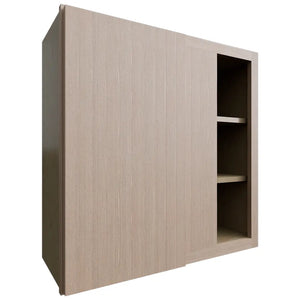 WBC3030 ( Wall Corner | Blind Cabinet - 30"W X 30"H X 12"D ) | Luxe Desert Oak