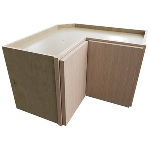 WPC2415 ( Wall Corner | Pie Cabinet - 24"W X 15"H X 24"D ) | Luxe Desert Oak
